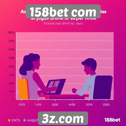 Estatísticas de usuários ativos no 158bet com