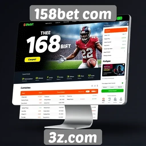 Usabilidade e design da plataforma 158bet